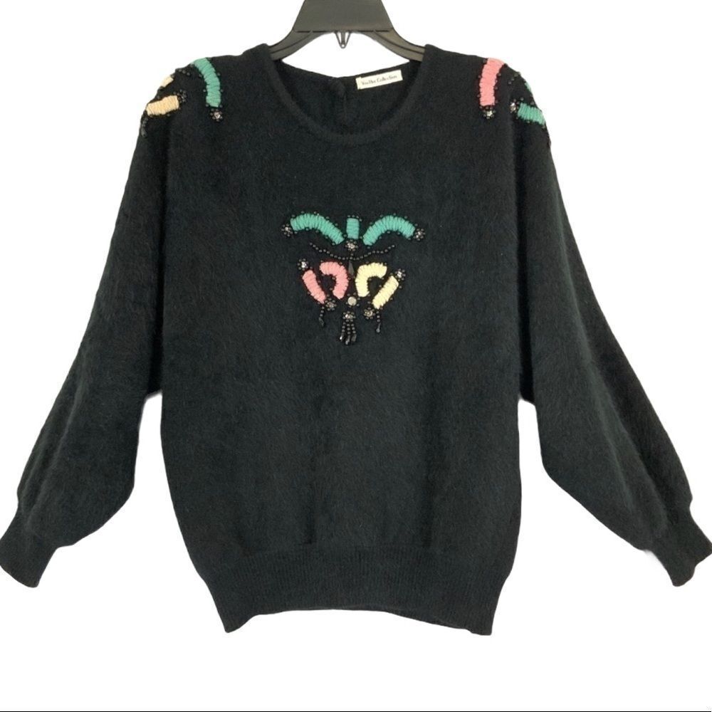 Vintage embellished sweater by You Hee Collection
